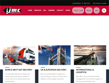 Tablet Screenshot of jmcvantrans.ie